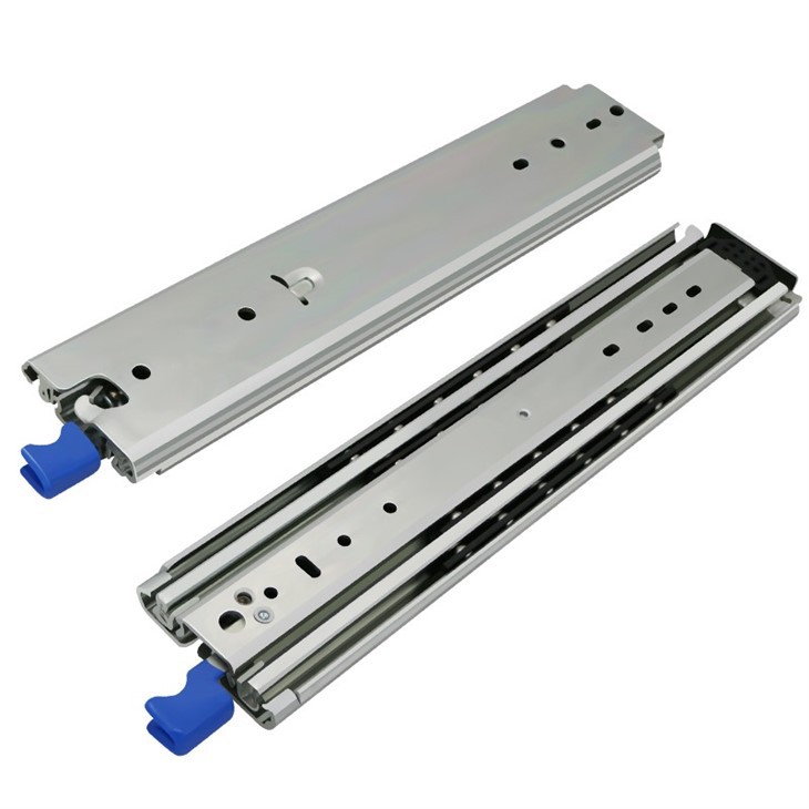 Heavy Duty 220KG 3-section Drawer Slide 76mm
